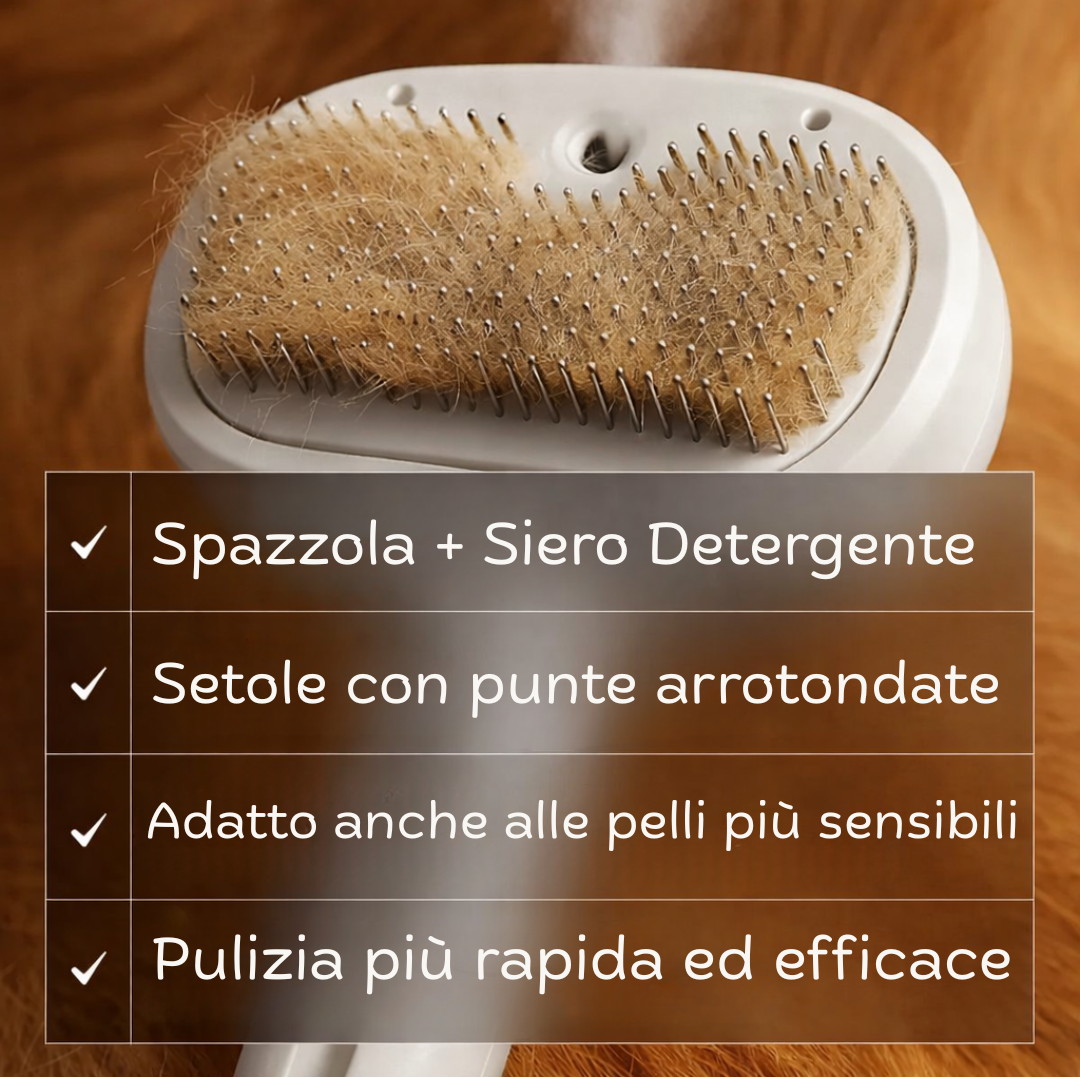 Furlo CleanFur Spazzola Doccia + Siero Detergente